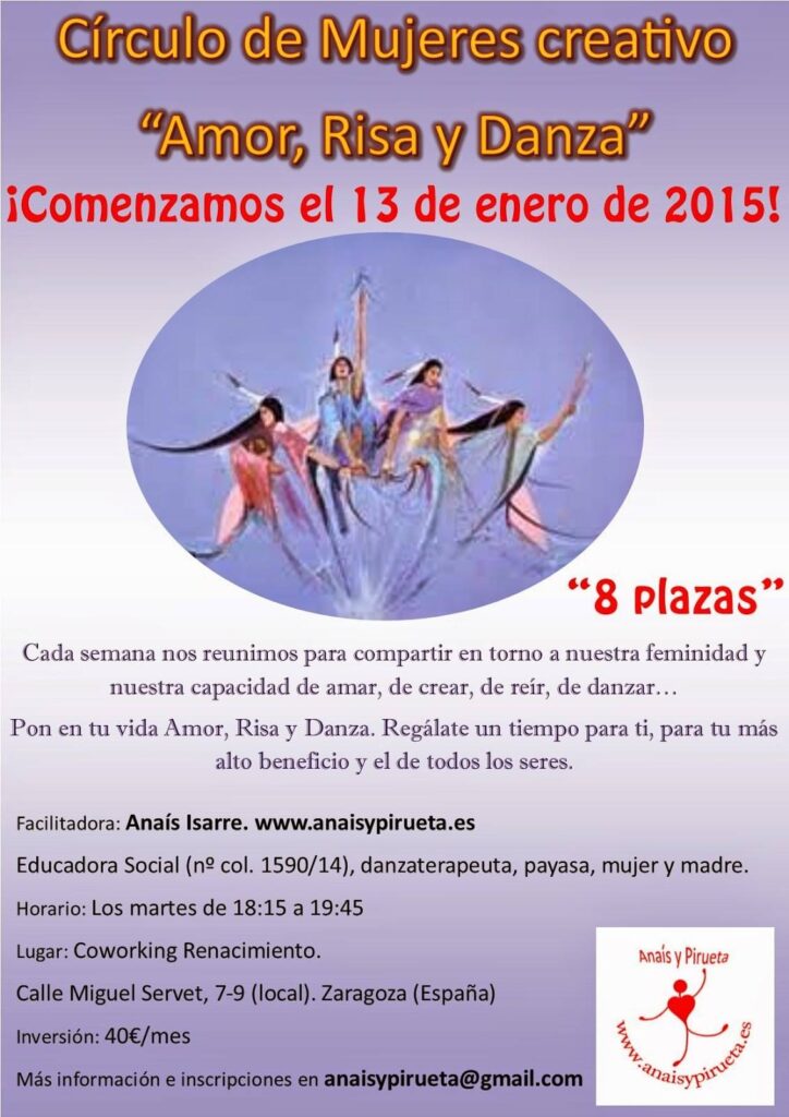 Círculo de Mujeres Creativo "Amor, Risa y Danza"