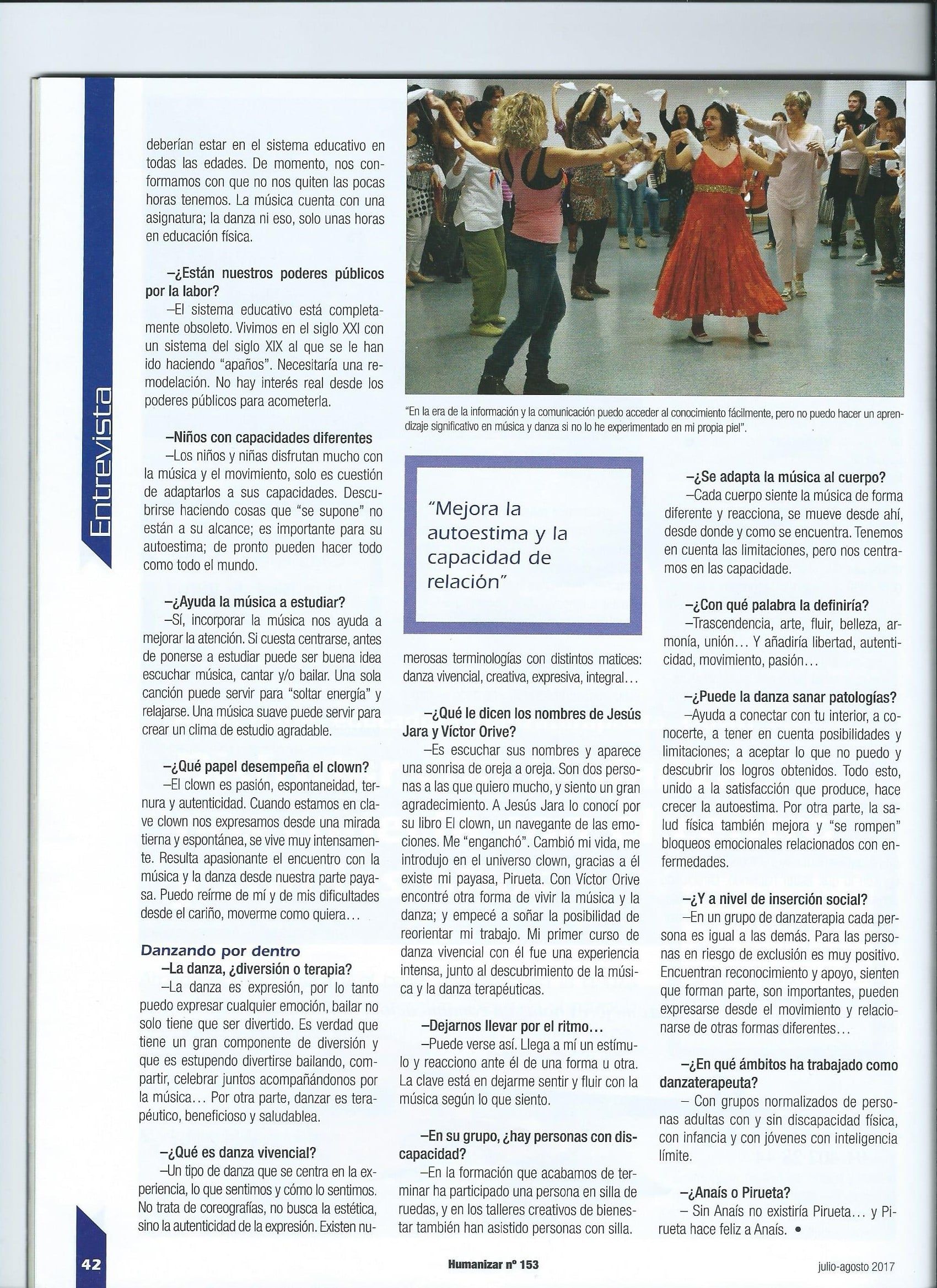 entrevista Anaís Isarre revista Humanizar 3 entrevista Anaís Isarre revista Humanizar 3