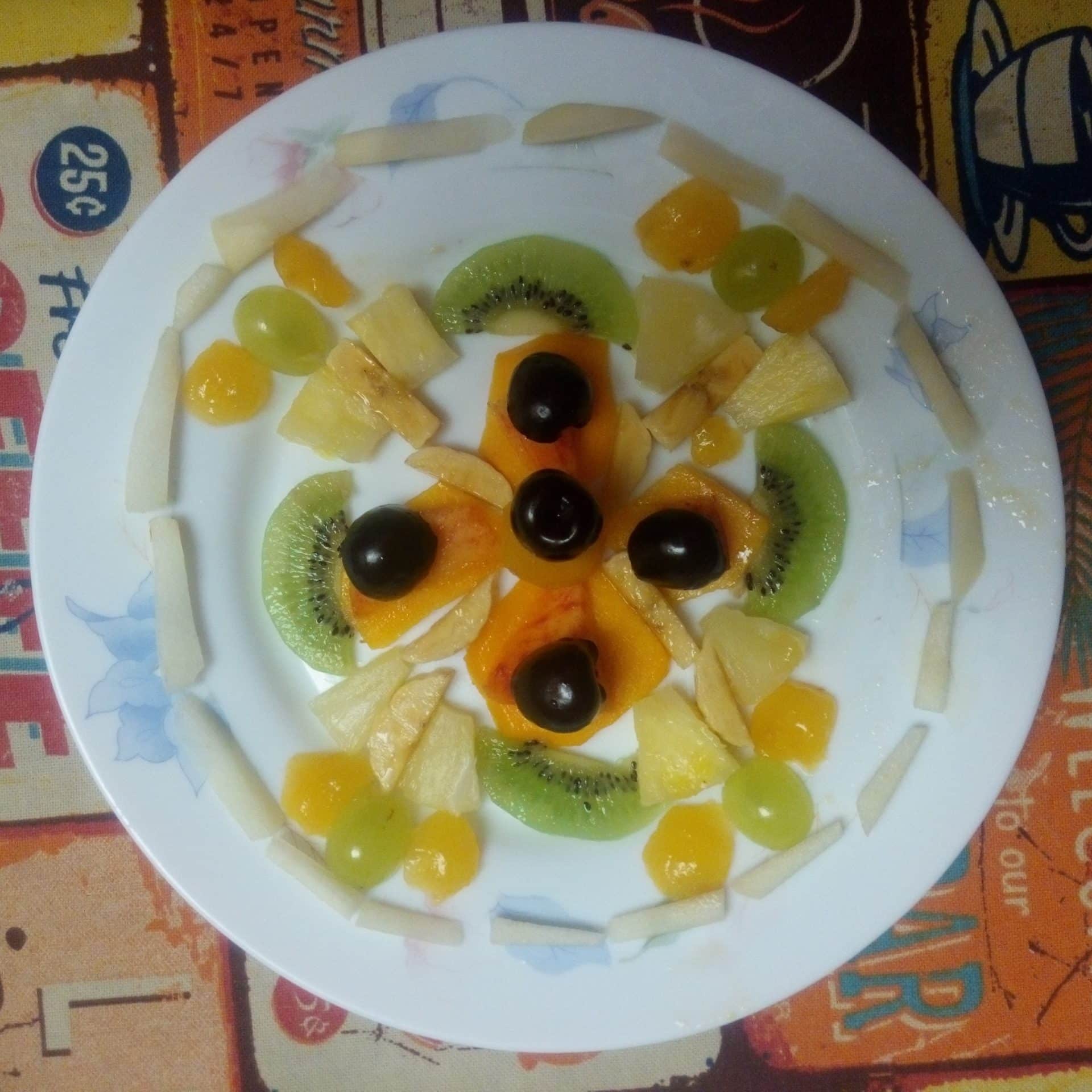 mandala frutas 4 mandala frutas 4