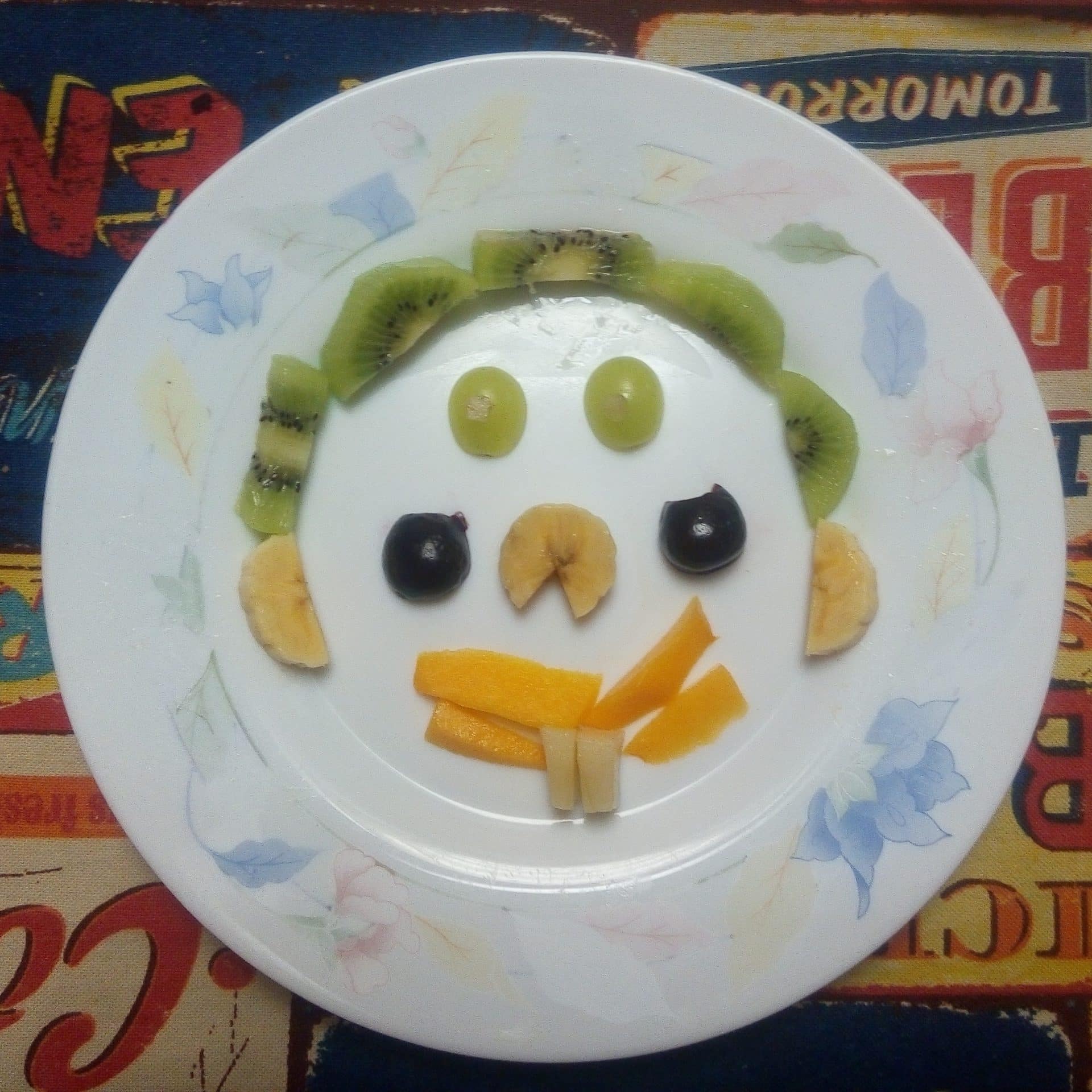 Mandala frutas 7 Mandala frutas 7