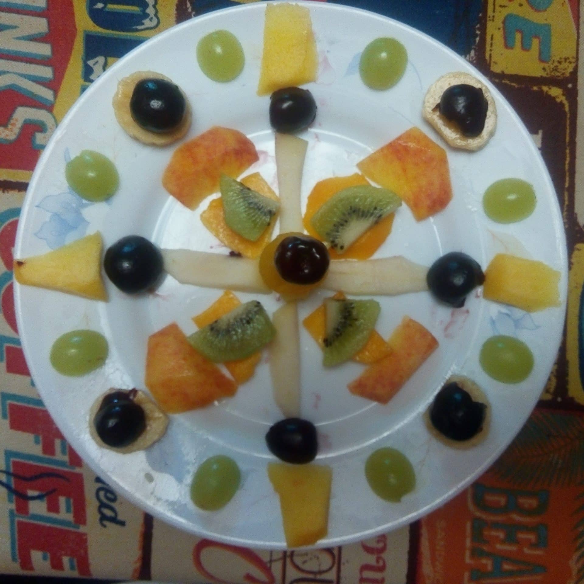 mandala frutas 9 mandala frutas 9