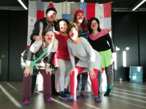 Alegría en el Curso de Clown Otro Grupo
