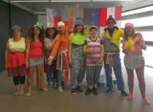participantes en el curso de Clown Foto de participantes en el curso